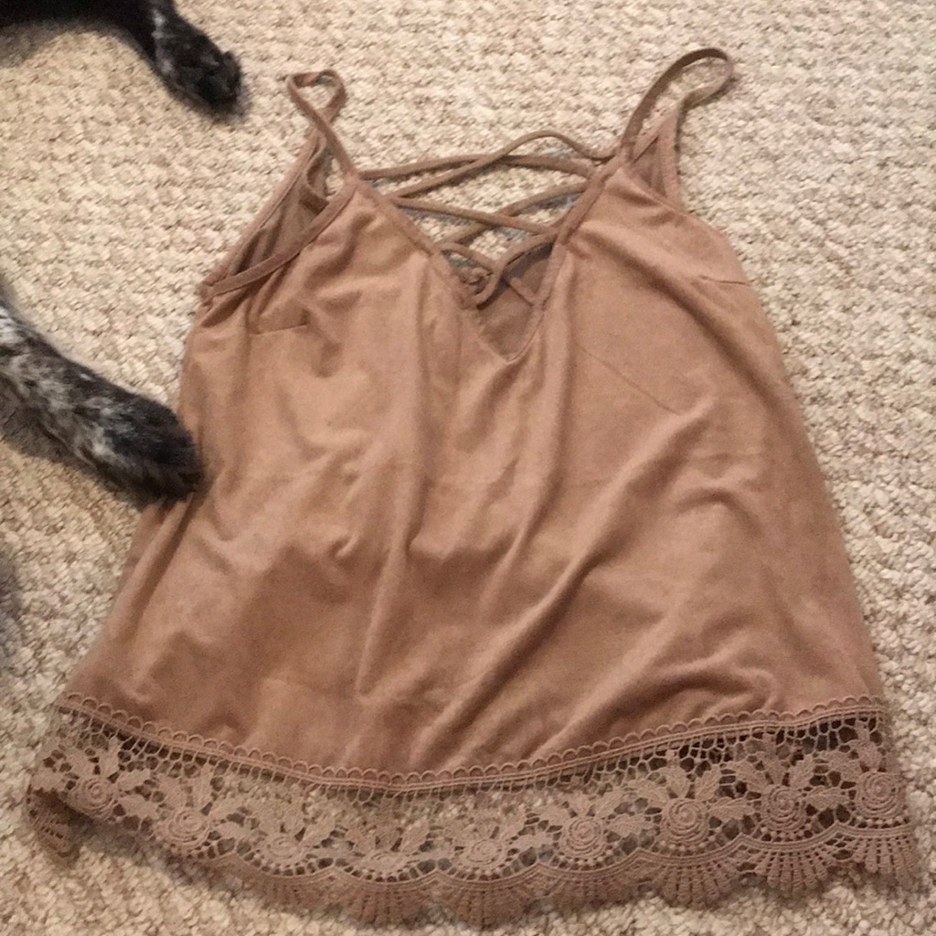 Upper Soft Cross String Top